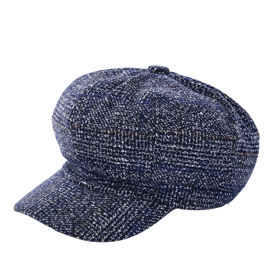 casquette gavroche femme bleu marine