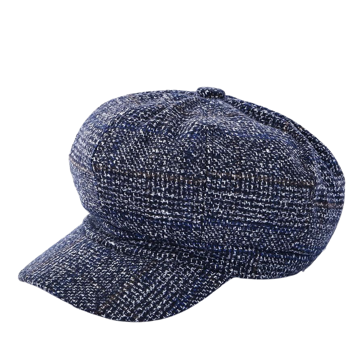 casquette gavroche femme bleu marine