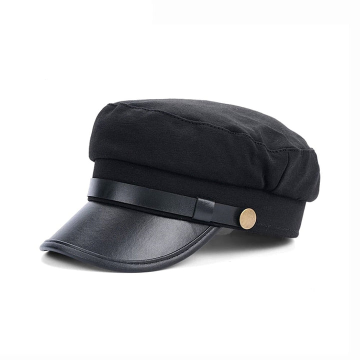 casquette béret noir femme