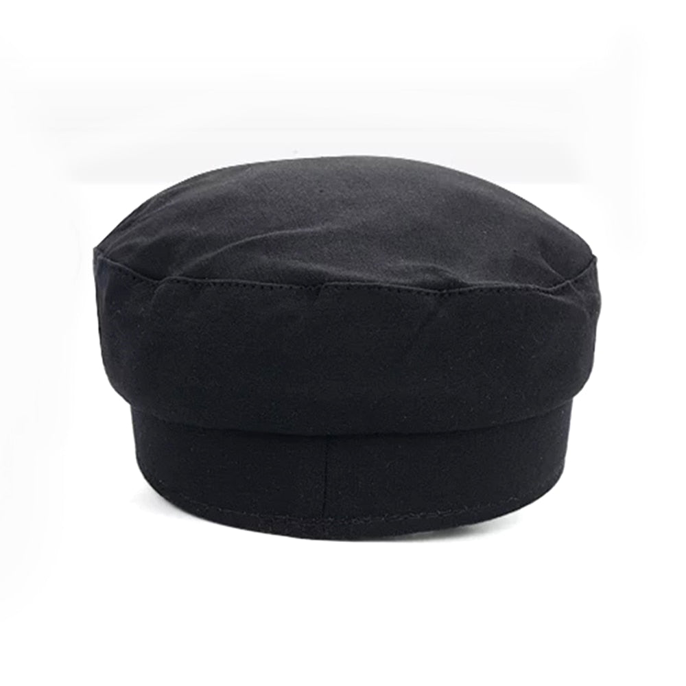 béret noir casquette pour femme