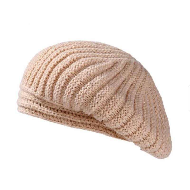 béret au crochet femme