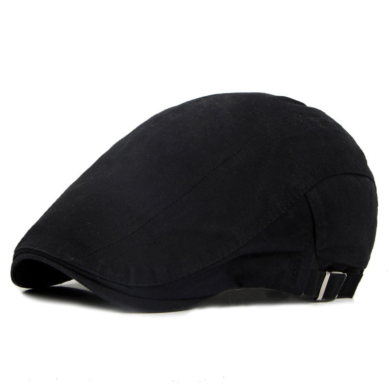 béret casquette noir homme
