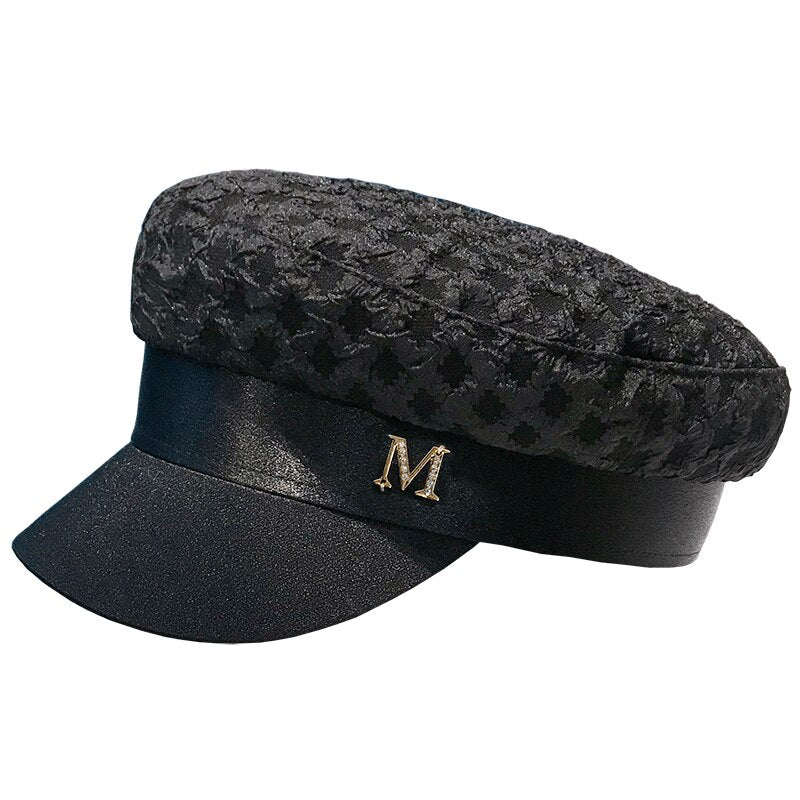 beret femme cuir