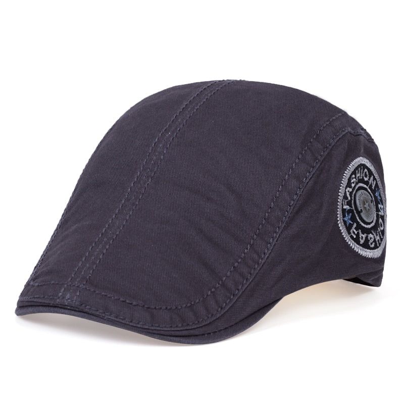 béret classique gris foncé