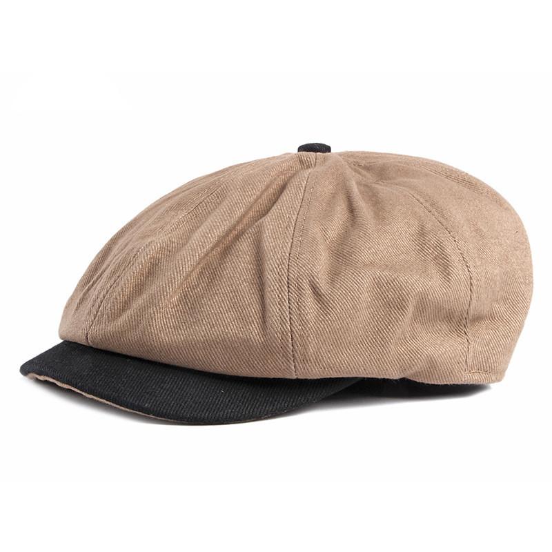 casquette gavroche homme beige