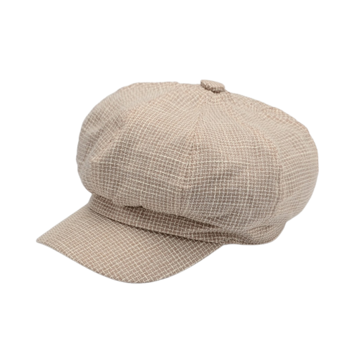 Casquette Gavroche Femme Beige
