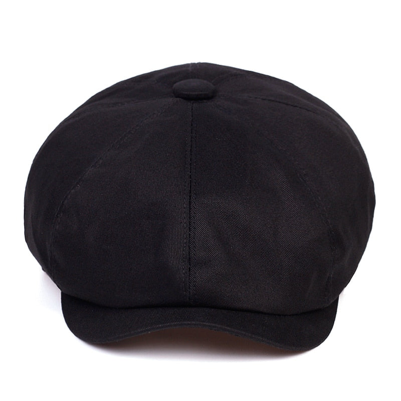 béret classique noir homme