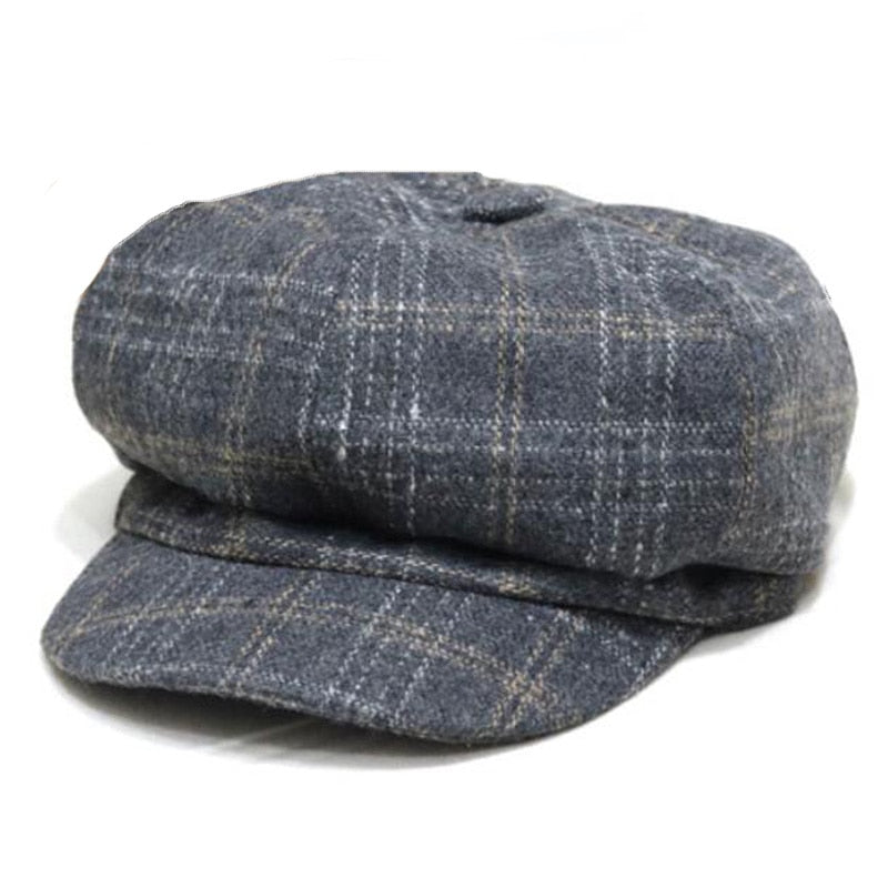 casquette gavroche laine femme