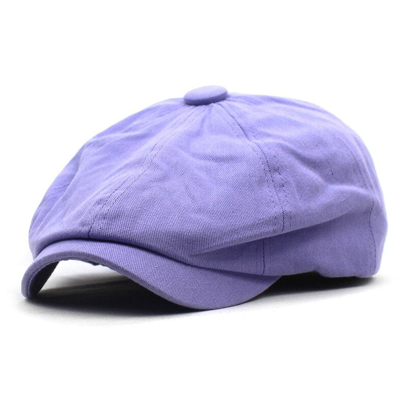 casquette gavroche violette 