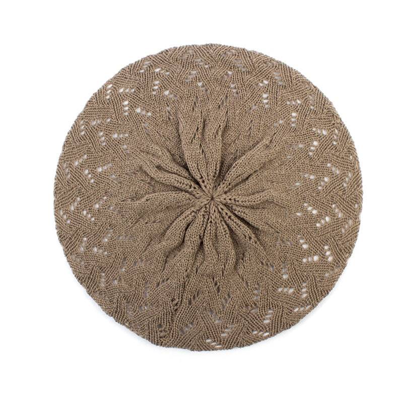 Béret Basque Marron Femme