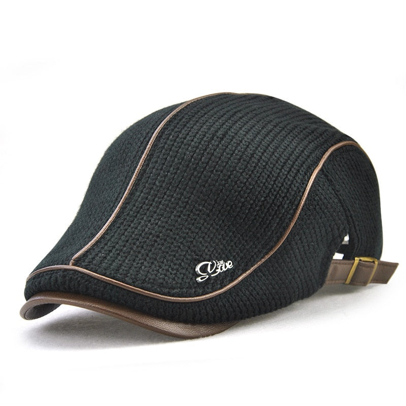béret noir pour homme