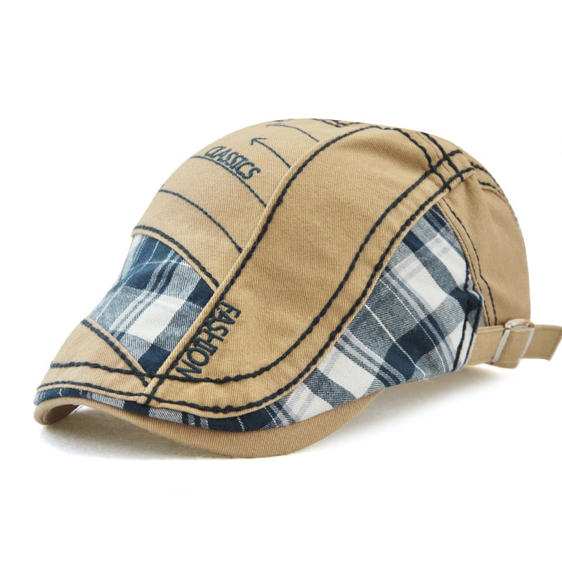 Béret Casquette Homme Beige