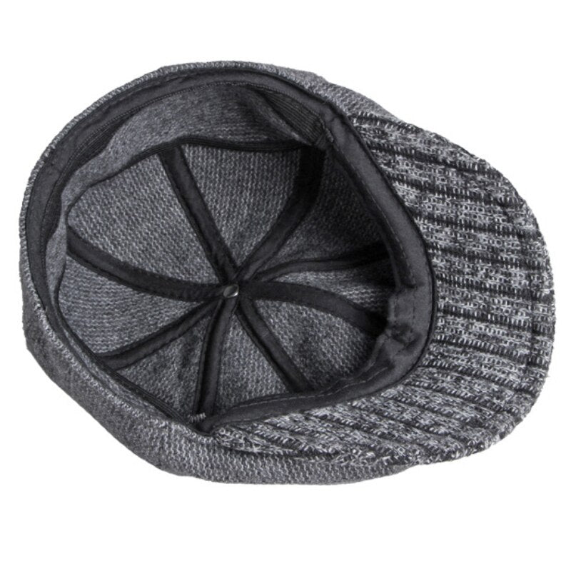Casquette Gavroche Grise Homme