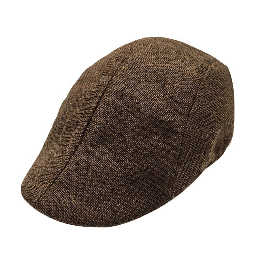 casquette beret marron