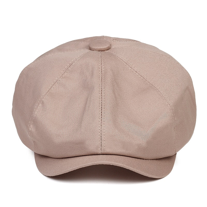 casquette gavroche beige