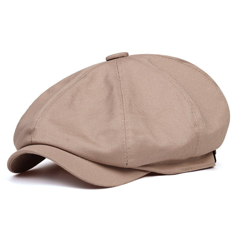 casquette style gavroche en coton