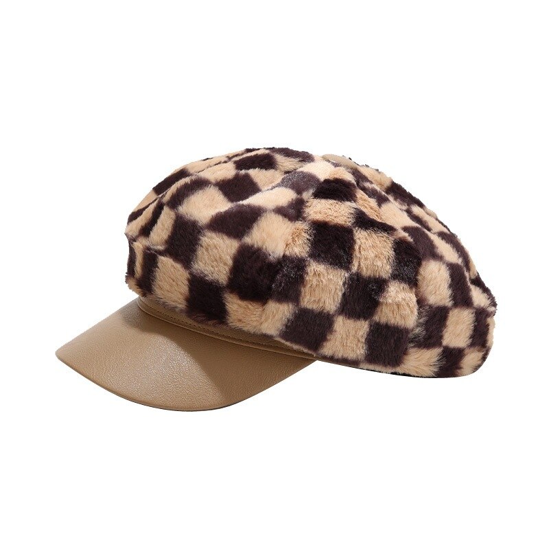 béret fausse fourrure