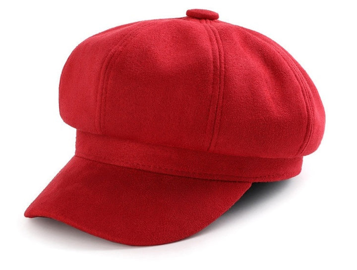 beret rouge femme