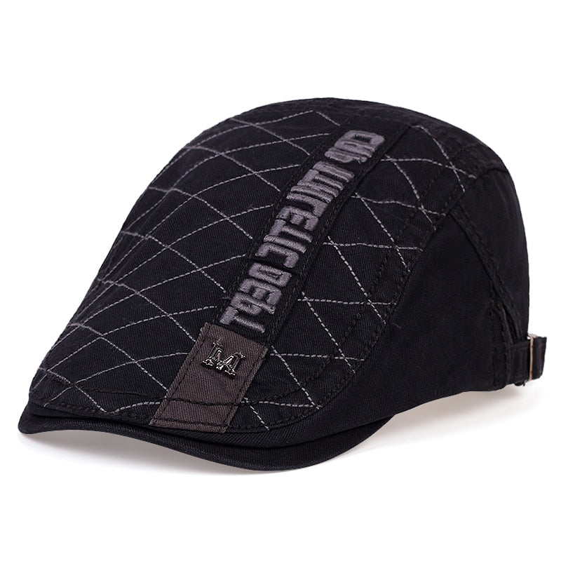 Béret Noir Casquette Homme