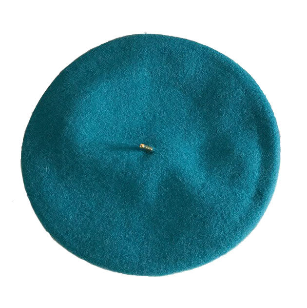 béret basque bleu clair