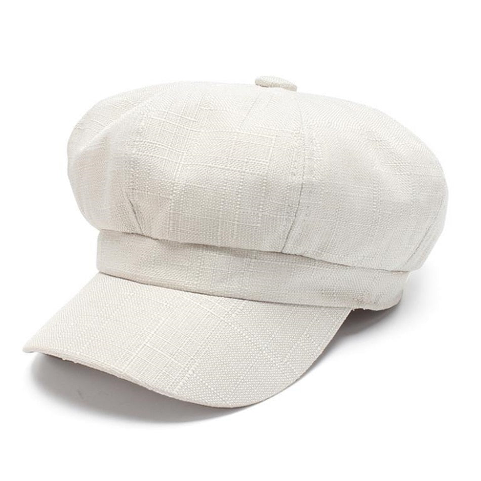 Casquette Gavroche Blanche
