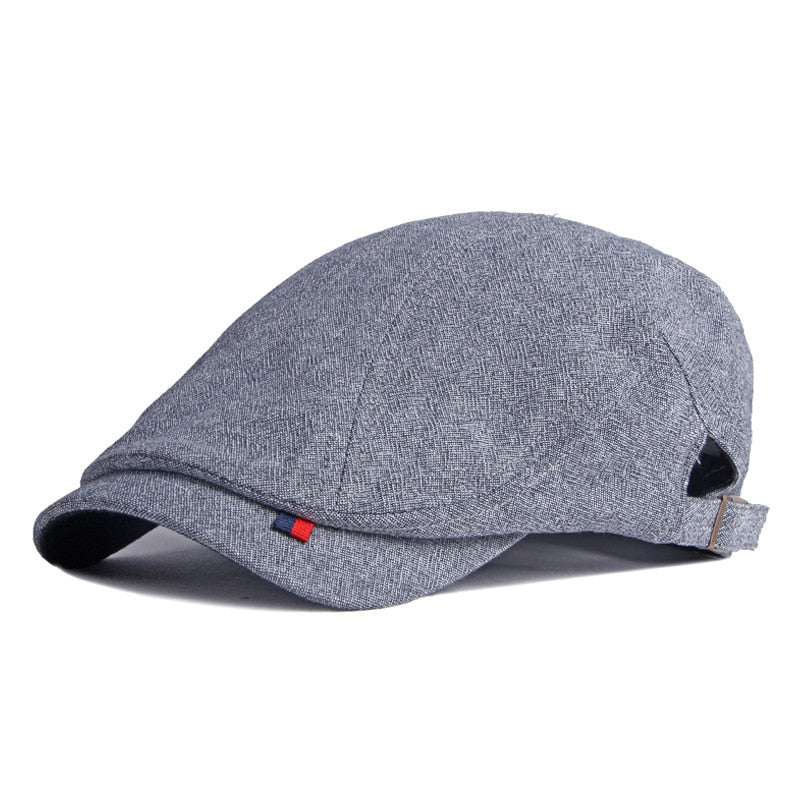 béret casquette bleu gris