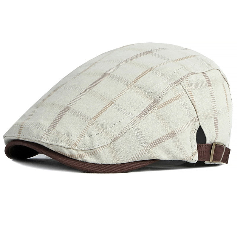 Béret casquette respirant en paille beige - Mon Beau Béret Béret casquette respirant en paille beige - Mon Beau Béret