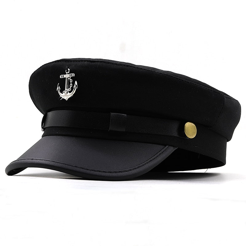 Béret Militaire Noir Homme