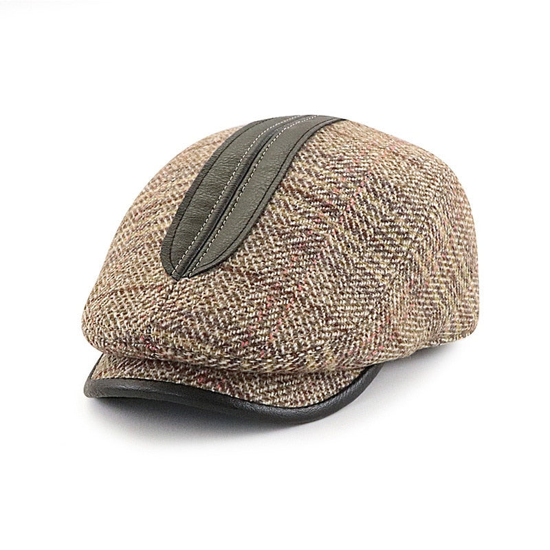 casquette plate beret