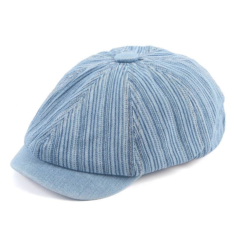 casquette gavroche bleu ciel